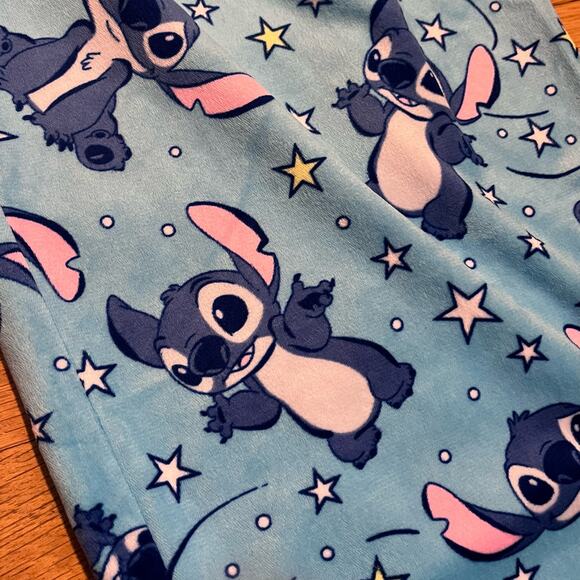 Disney Stitch Velour Lounge Pants - Size L - Picture 2 of 4